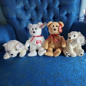 Ty Beanie Babies bear bundle